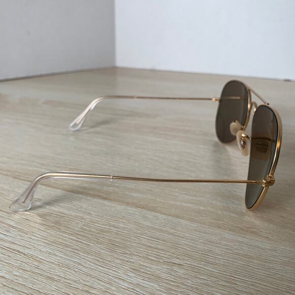 Ray-Ban RB3025 Aviator Large Metal 012/47 Sunglasses Gold Mirrored 58-14-145